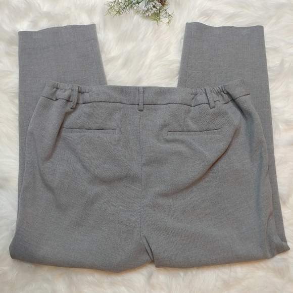 Talbots Grey High Waist Tailored Ankle Pant - Picture 8 of 12